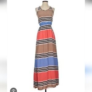 Addison silk maxi dress